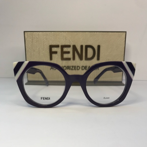 New AUTHENTIC Fendi Demo Cat Eye Ladies Eyeglasses FF 0246 0B3V - Picture 3 of 9